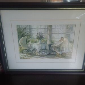 Trisha Romance signed framed print.